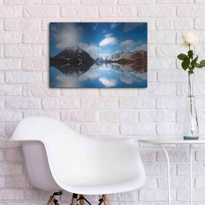 Luxe Metal Art 'Come Back Down' by Philippe Sainte-Laudy, Metal Wall Art,24x16