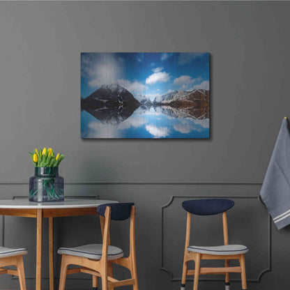 Luxe Metal Art 'Come Back Down' by Philippe Sainte-Laudy, Metal Wall Art,36x24