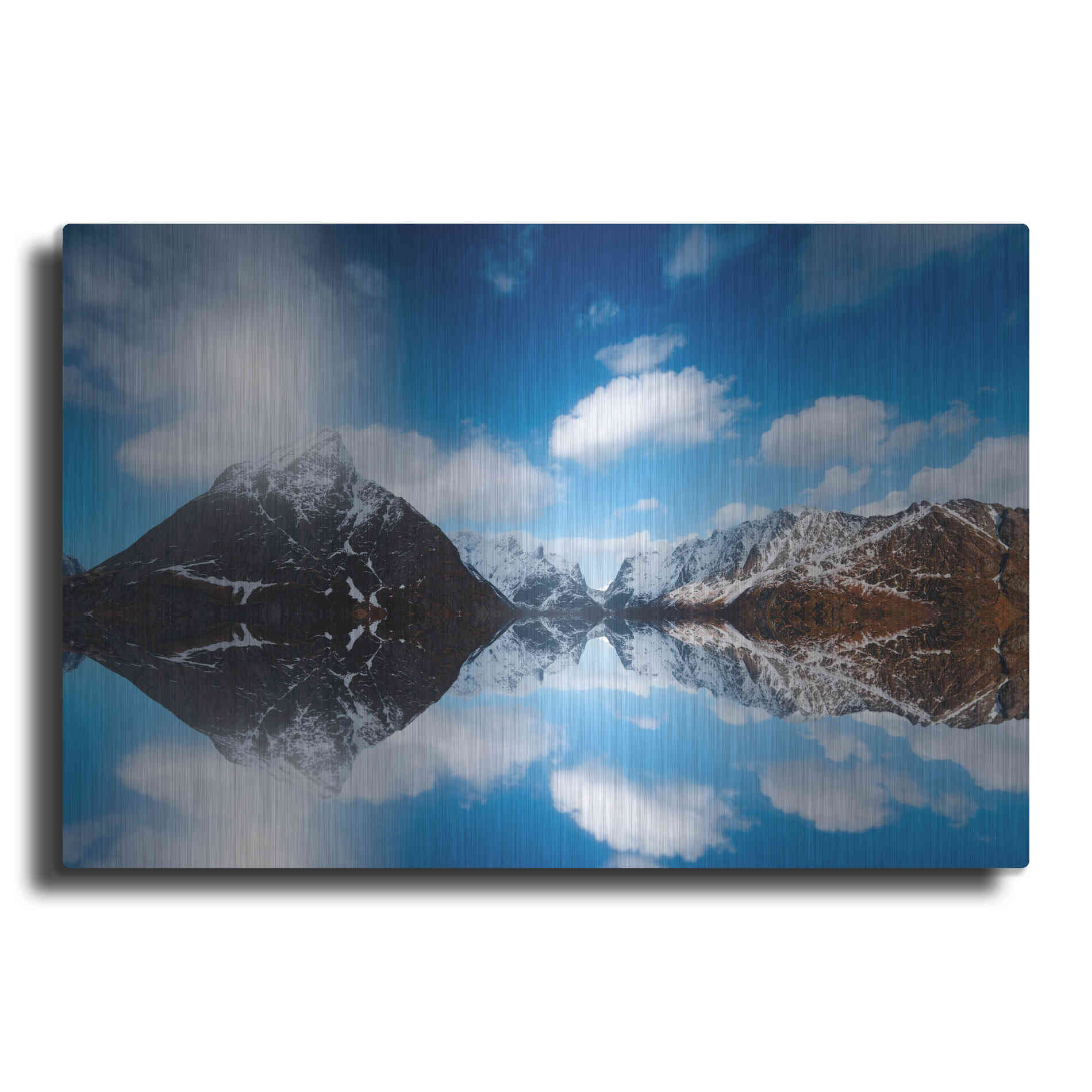 Luxe Metal Art 'Come Back Down' by Philippe Sainte-Laudy, Metal Wall Art