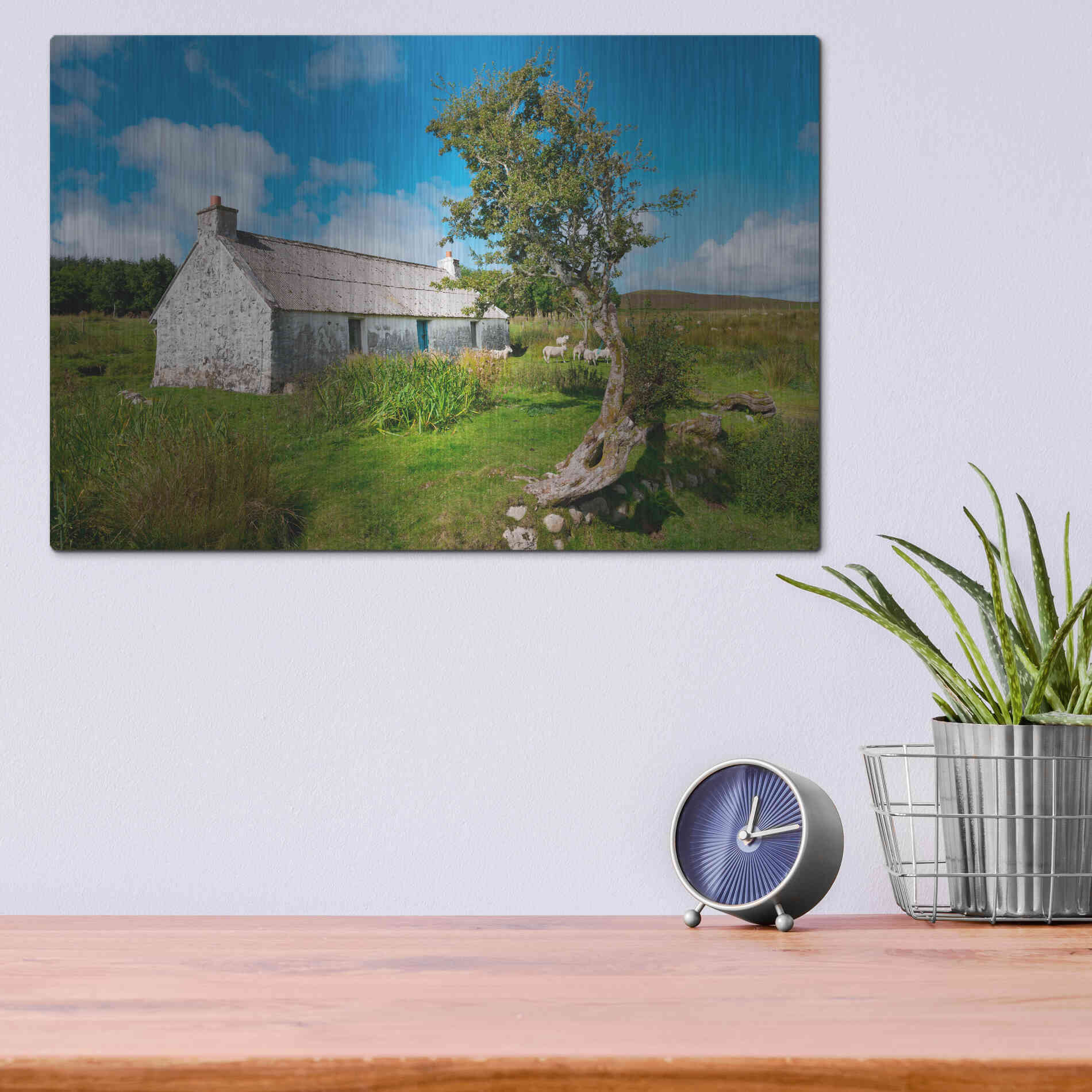 Luxe Metal Art 'Imaginary' by Philippe Sainte-Laudy, Metal Wall Art,16x12