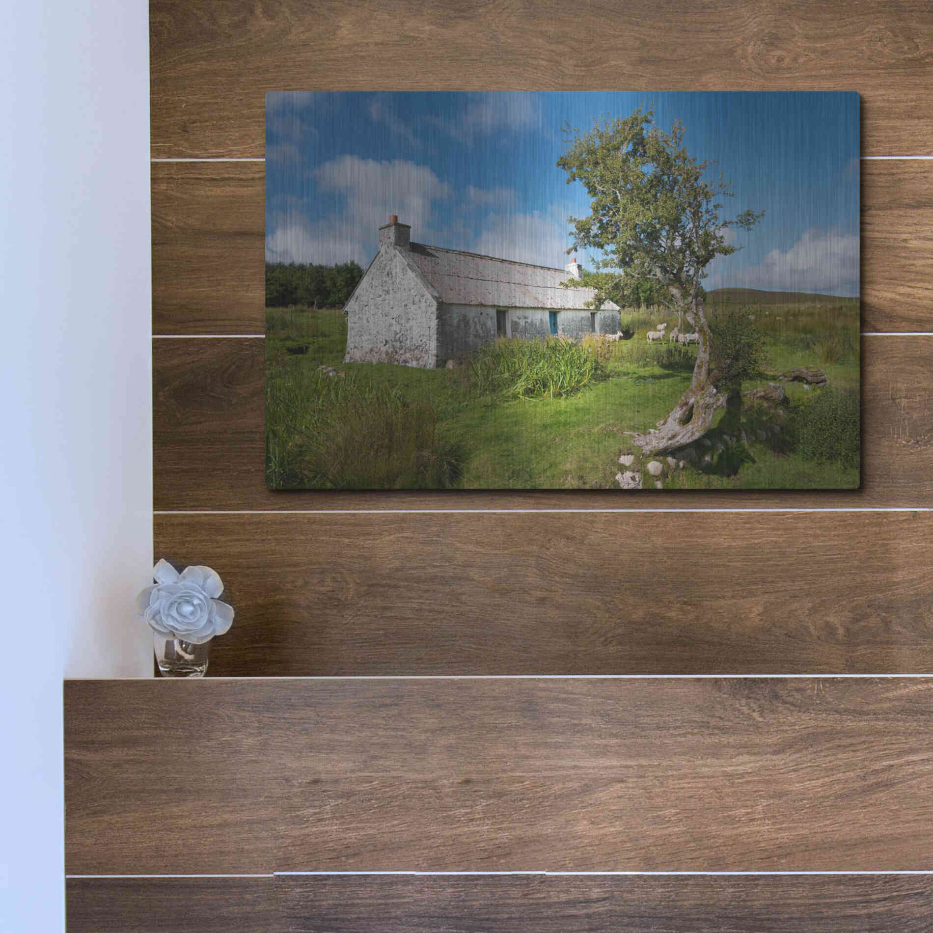 Luxe Metal Art 'Imaginary' by Philippe Sainte-Laudy, Metal Wall Art,16x12