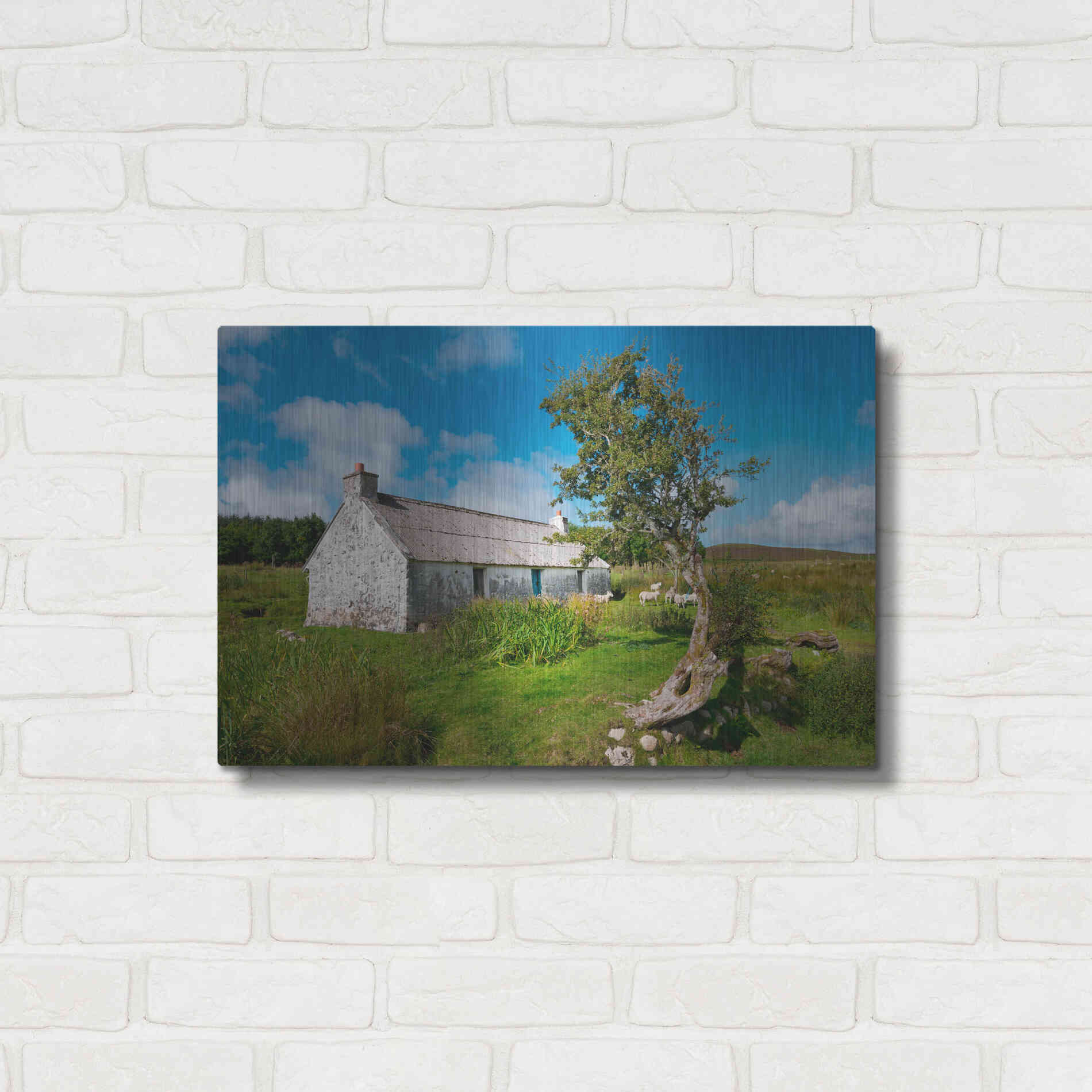 Luxe Metal Art 'Imaginary' by Philippe Sainte-Laudy, Metal Wall Art,24x16