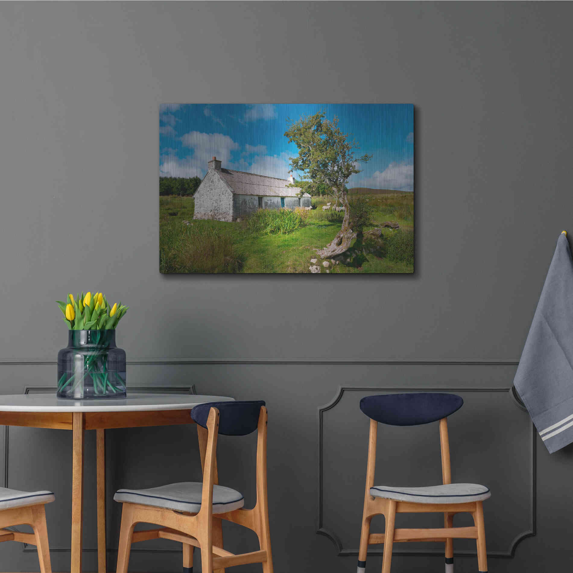 Luxe Metal Art 'Imaginary' by Philippe Sainte-Laudy, Metal Wall Art,36x24