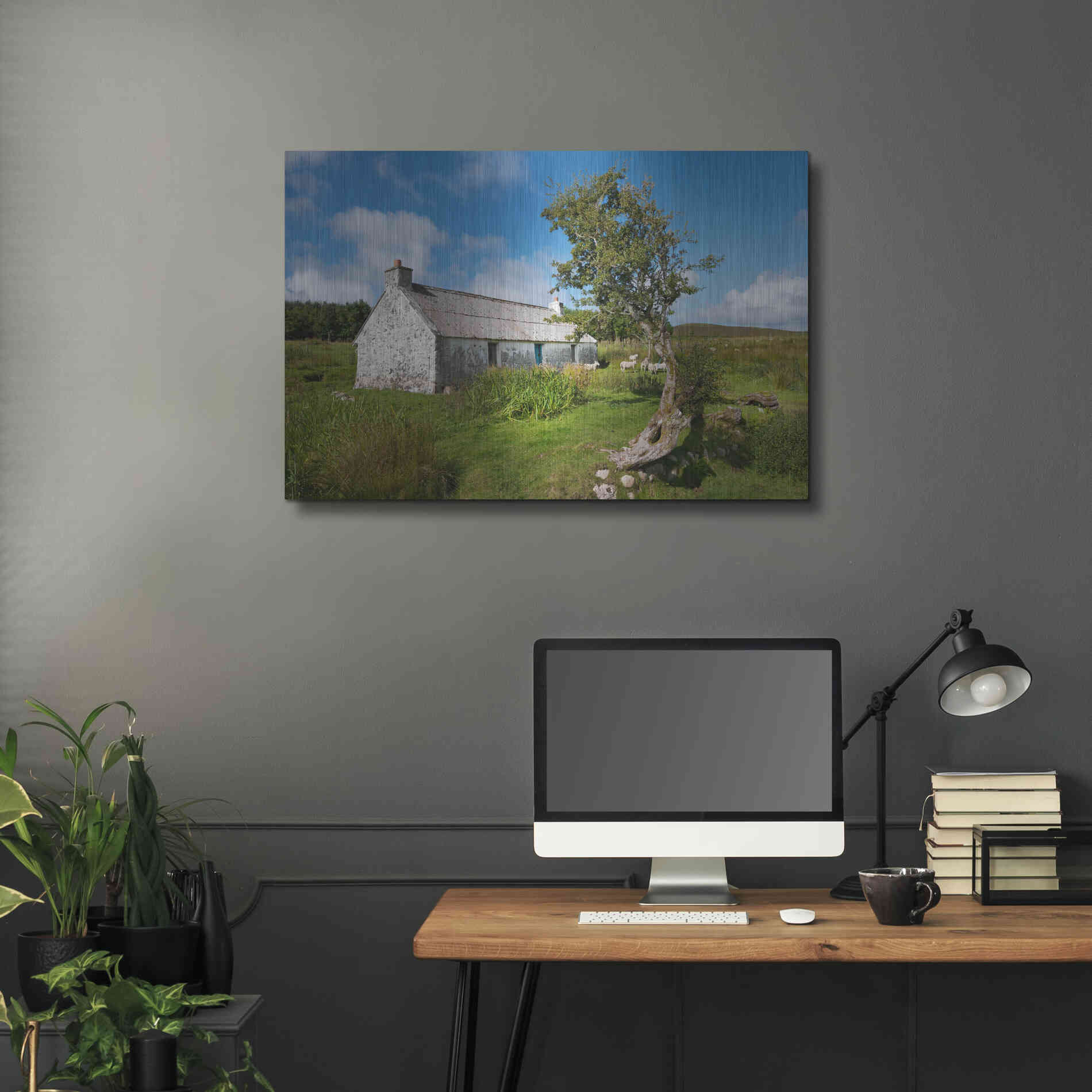 Luxe Metal Art 'Imaginary' by Philippe Sainte-Laudy, Metal Wall Art,36x24