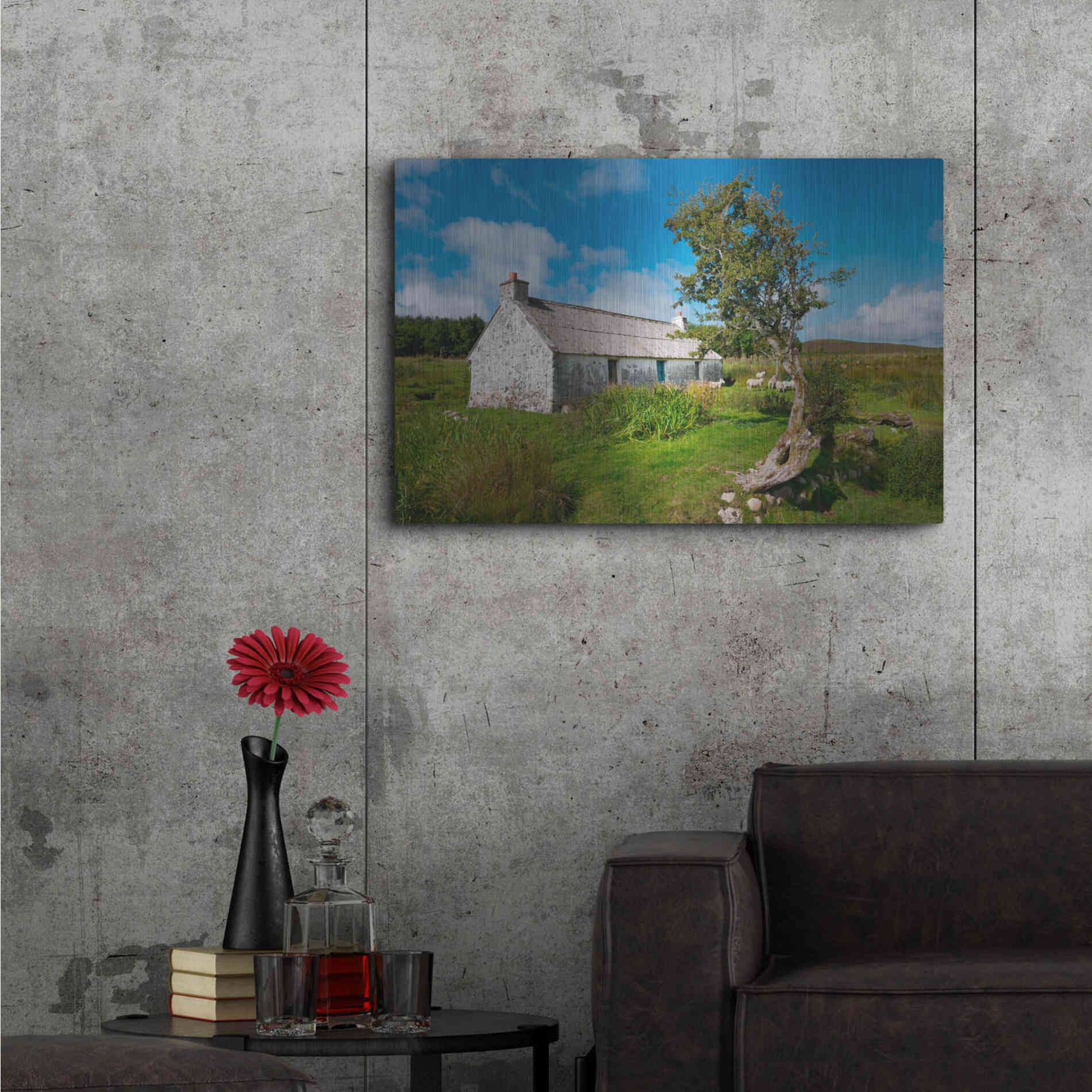 Luxe Metal Art 'Imaginary' by Philippe Sainte-Laudy, Metal Wall Art,36x24