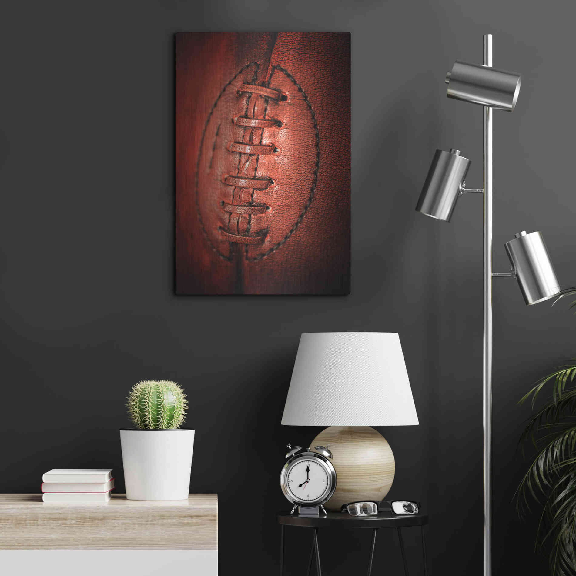 Luxe Metal Art 'Leather' by Philippe Sainte-Laudy, Metal Wall Art,16x24