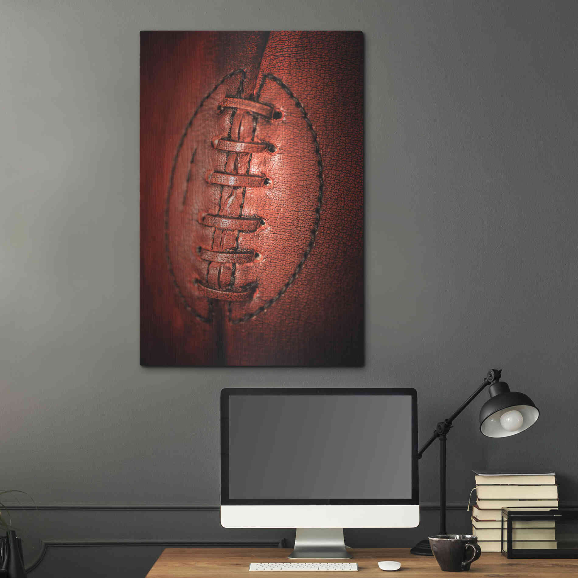 Luxe Metal Art 'Leather' by Philippe Sainte-Laudy, Metal Wall Art,24x36