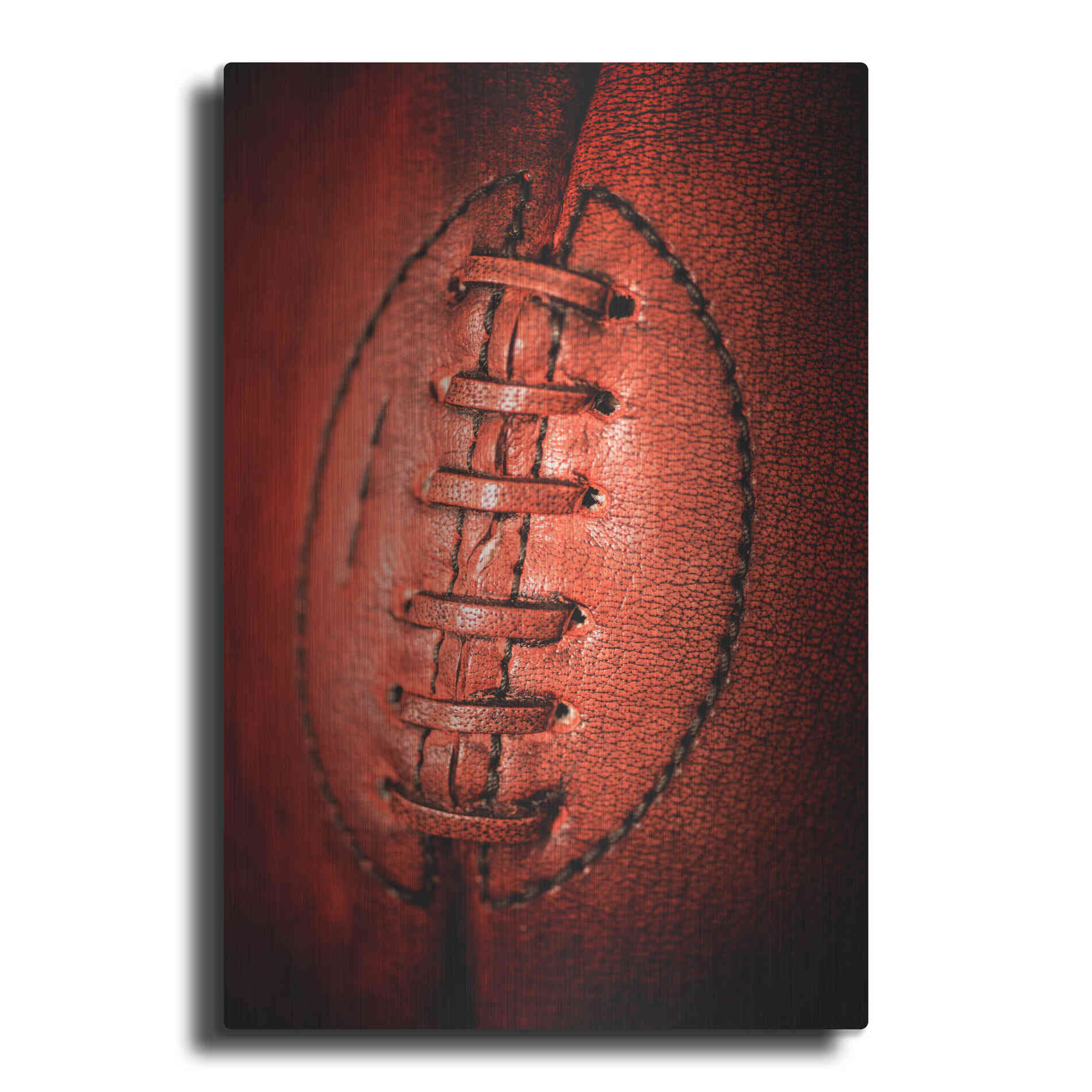 Luxe Metal Art 'Leather' by Philippe Sainte-Laudy, Metal Wall Art