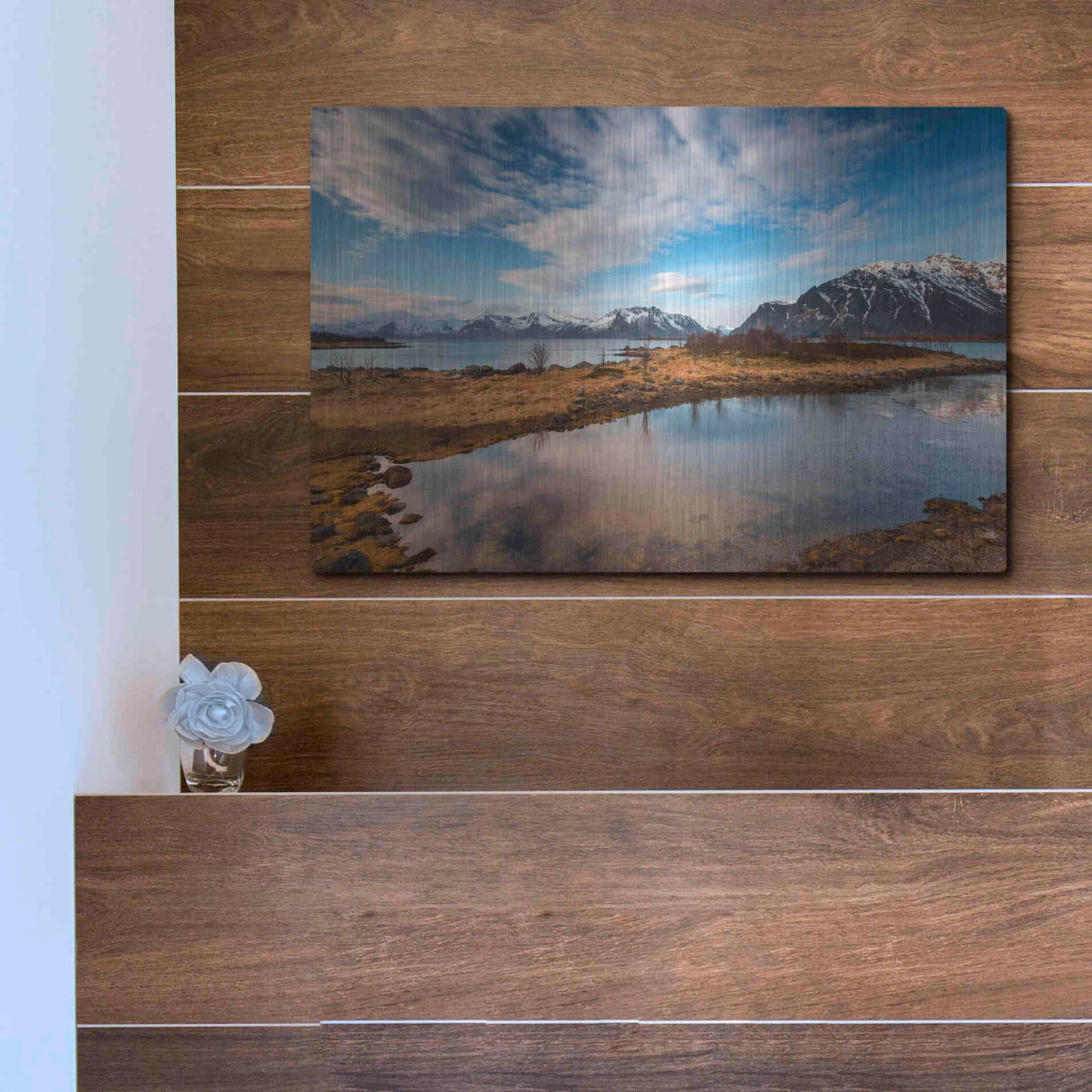 Luxe Metal Art 'No Reward' by Philippe Sainte-Laudy, Metal Wall Art,16x12