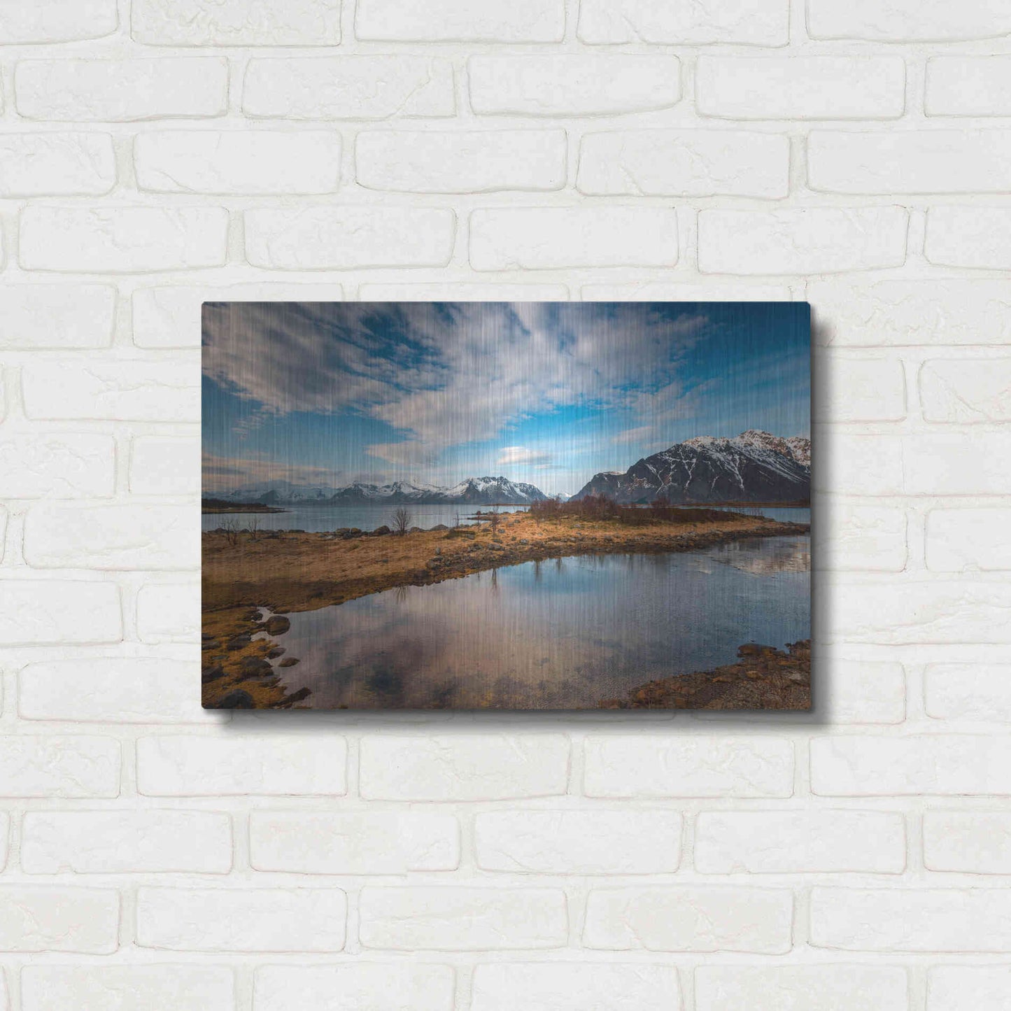 Luxe Metal Art 'No Reward' by Philippe Sainte-Laudy, Metal Wall Art,24x16