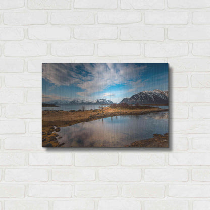 Luxe Metal Art 'No Reward' by Philippe Sainte-Laudy, Metal Wall Art,24x16