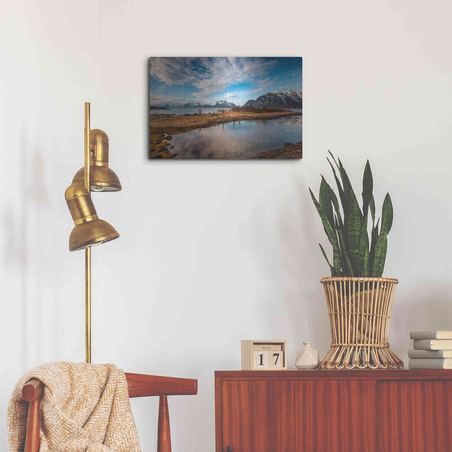 Luxe Metal Art 'No Reward' by Philippe Sainte-Laudy, Metal Wall Art,24x16