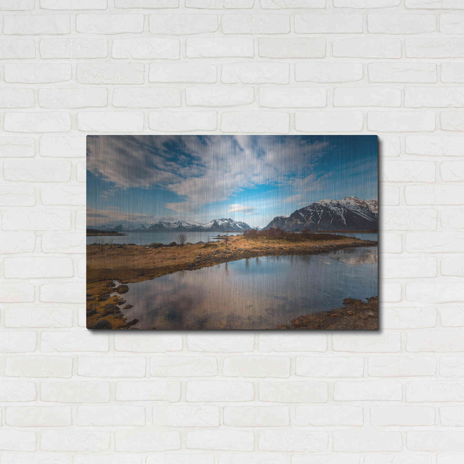 Luxe Metal Art 'No Reward' by Philippe Sainte-Laudy, Metal Wall Art,36x24