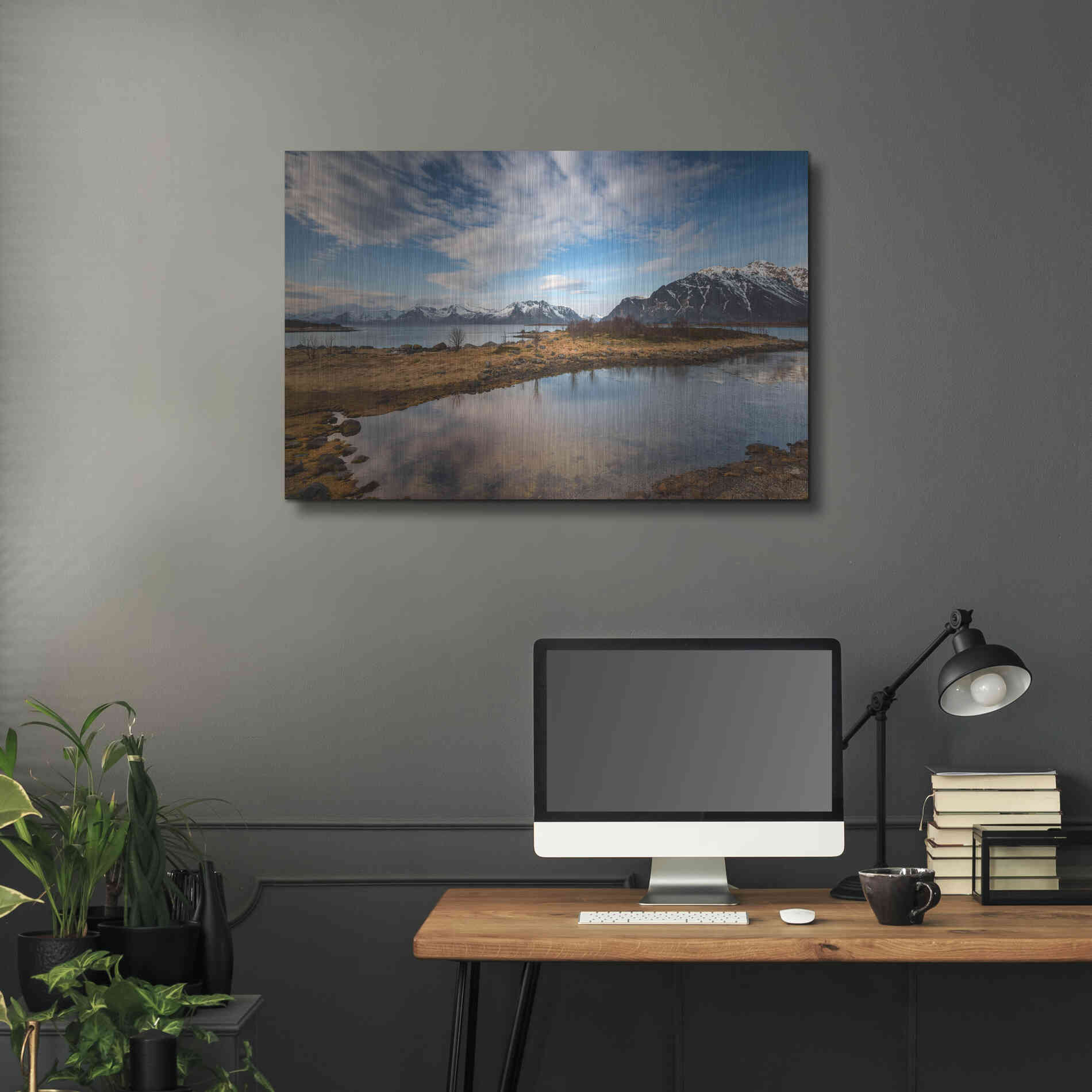 Luxe Metal Art 'No Reward' by Philippe Sainte-Laudy, Metal Wall Art,36x24