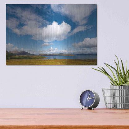 Luxe Metal Art 'Under The Clouds' by Philippe Sainte-Laudy, Metal Wall Art,16x12