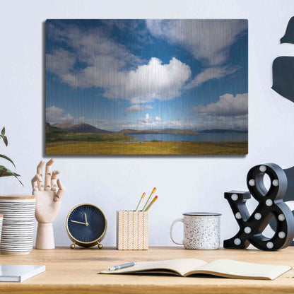 Luxe Metal Art 'Under The Clouds' by Philippe Sainte-Laudy, Metal Wall Art,16x12