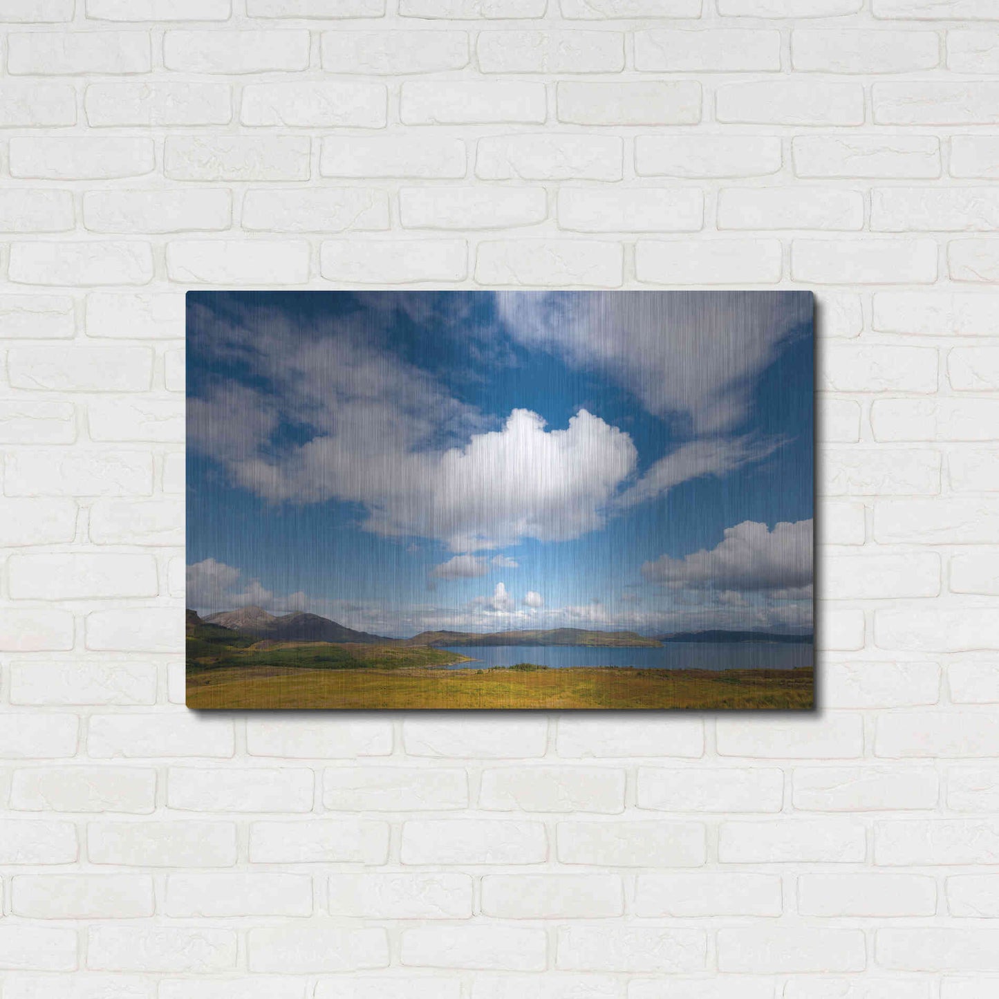 Luxe Metal Art 'Under The Clouds' by Philippe Sainte-Laudy, Metal Wall Art,36x24