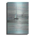 Luxe Metal Art 'Ice Sailing' by Albena Hristova, Metal Wall Art