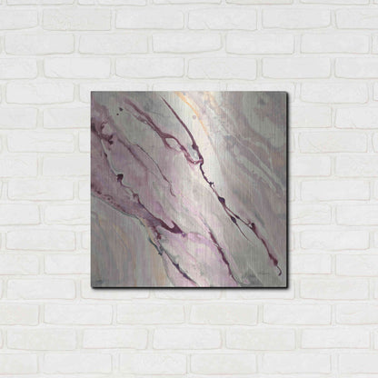 Luxe Metal Art 'Flowing II' by Albena Hristova, Metal Wall Art,24x24