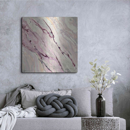 Luxe Metal Art 'Flowing II' by Albena Hristova, Metal Wall Art,36x36