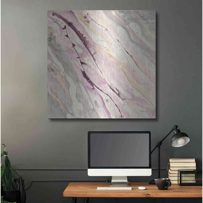 Luxe Metal Art 'Flowing I' by Albena Hristova, Metal Wall Art,36x36