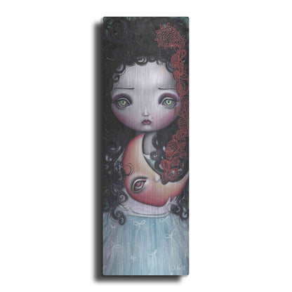 Luxe Metal Art 'Moon Keeper' by Abril Andrade, Metal Wall Art