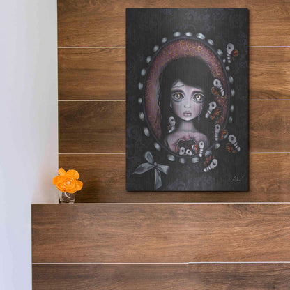 Luxe Metal Art 'Within Me' by Abril Andrade, Metal Wall Art,12x16