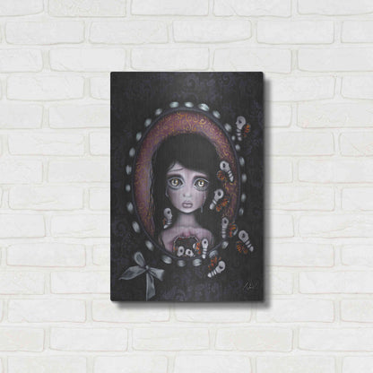 Luxe Metal Art 'Within Me' by Abril Andrade, Metal Wall Art,16x24