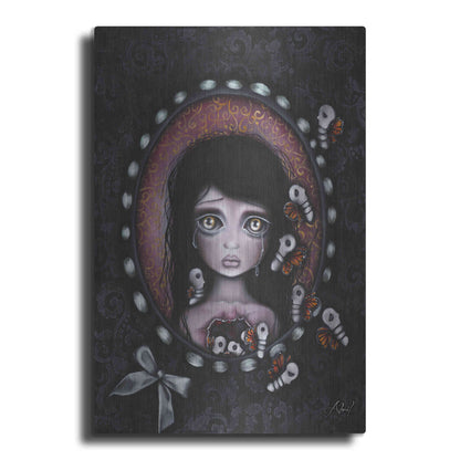 Luxe Metal Art 'Within Me' by Abril Andrade, Metal Wall Art