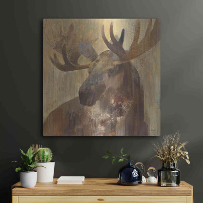 Luxe Metal Art 'Into the Wild II' by Albena Hristova, Metal Wall Art,24x24