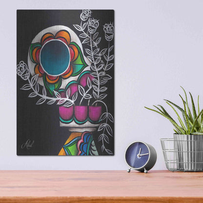 Luxe Metal Art 'Utopia' by Abril Andrade, Metal Wall Art,12x16