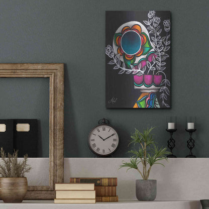 Luxe Metal Art 'Utopia' by Abril Andrade, Metal Wall Art,12x16