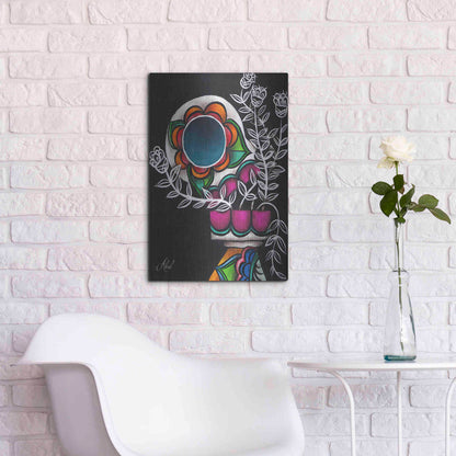 Luxe Metal Art 'Utopia' by Abril Andrade, Metal Wall Art,16x24