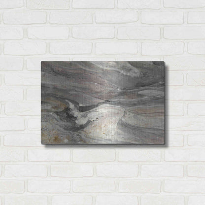Luxe Metal Art 'Greystone' by Albena Hristova, Metal Wall Art,24x16