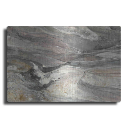 Luxe Metal Art 'Greystone' by Albena Hristova, Metal Wall Art