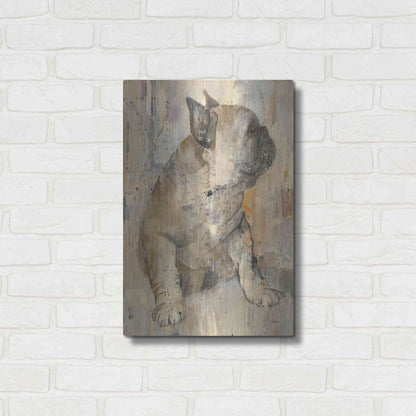 Luxe Metal Art 'Duke' by Albena Hristova, Metal Wall Art,16x24