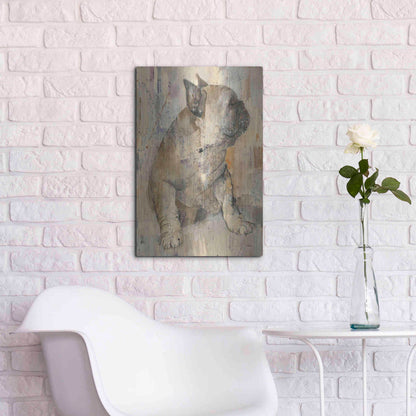 Luxe Metal Art 'Duke' by Albena Hristova, Metal Wall Art,16x24