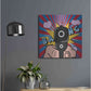 Luxe Metal Art '16' by Mark Ashkenazi, Metal Wall Art,24x24