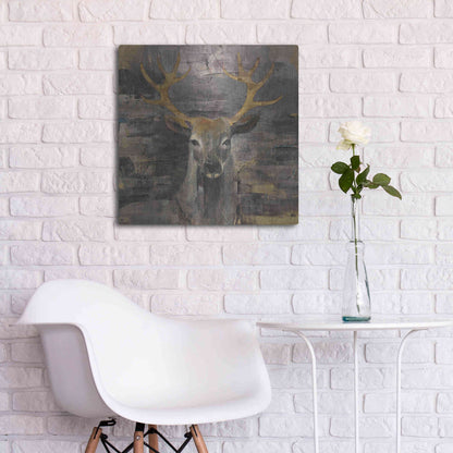 Luxe Metal Art 'The Leader Gold' by Albena Hristova, Metal Wall Art,24x24