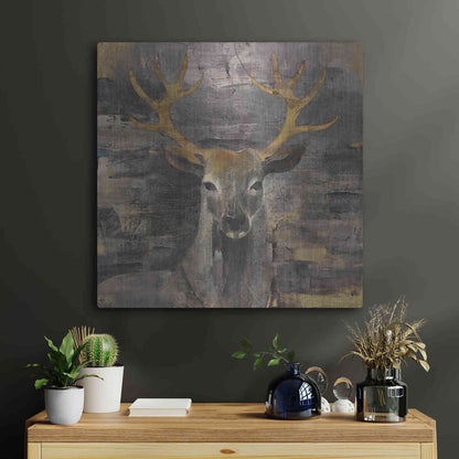 Luxe Metal Art 'The Leader Gold' by Albena Hristova, Metal Wall Art,24x24