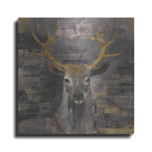 Luxe Metal Art 'The Leader Gold' by Albena Hristova, Metal Wall Art