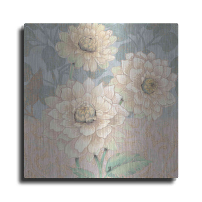 Luxe Metal Art 'Trois Fleurs Collection B' by Tim O'Toole, Metal Wall Art
