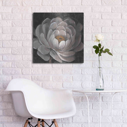 Luxe Metal Art 'Nuetral Fleur II' by Tim O'Toole, Metal Wall Art,24x24