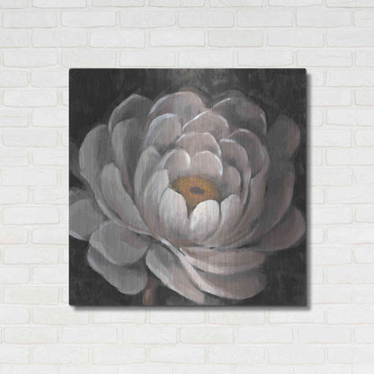 Luxe Metal Art 'Nuetral Fleur II' by Tim O'Toole, Metal Wall Art,36x36