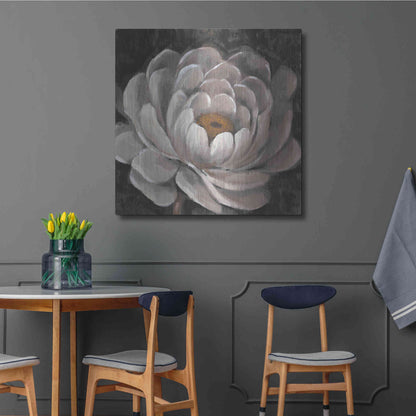 Luxe Metal Art 'Nuetral Fleur II' by Tim O'Toole, Metal Wall Art,36x36