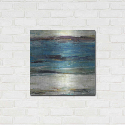 Luxe Metal Art 'Sea Breeze Abstract II' by Tim O'Toole, Metal Wall Art,24x24