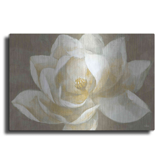 Luxe Metal Art 'Majestic Beige' by Albena Hristova, Metal Wall Art