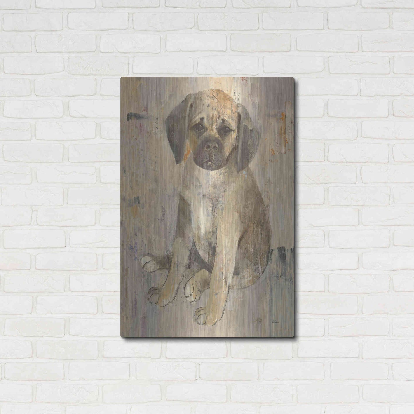 Luxe Metal Art 'Paco v2' by Albena Hristova, Metal Wall Art,24x36