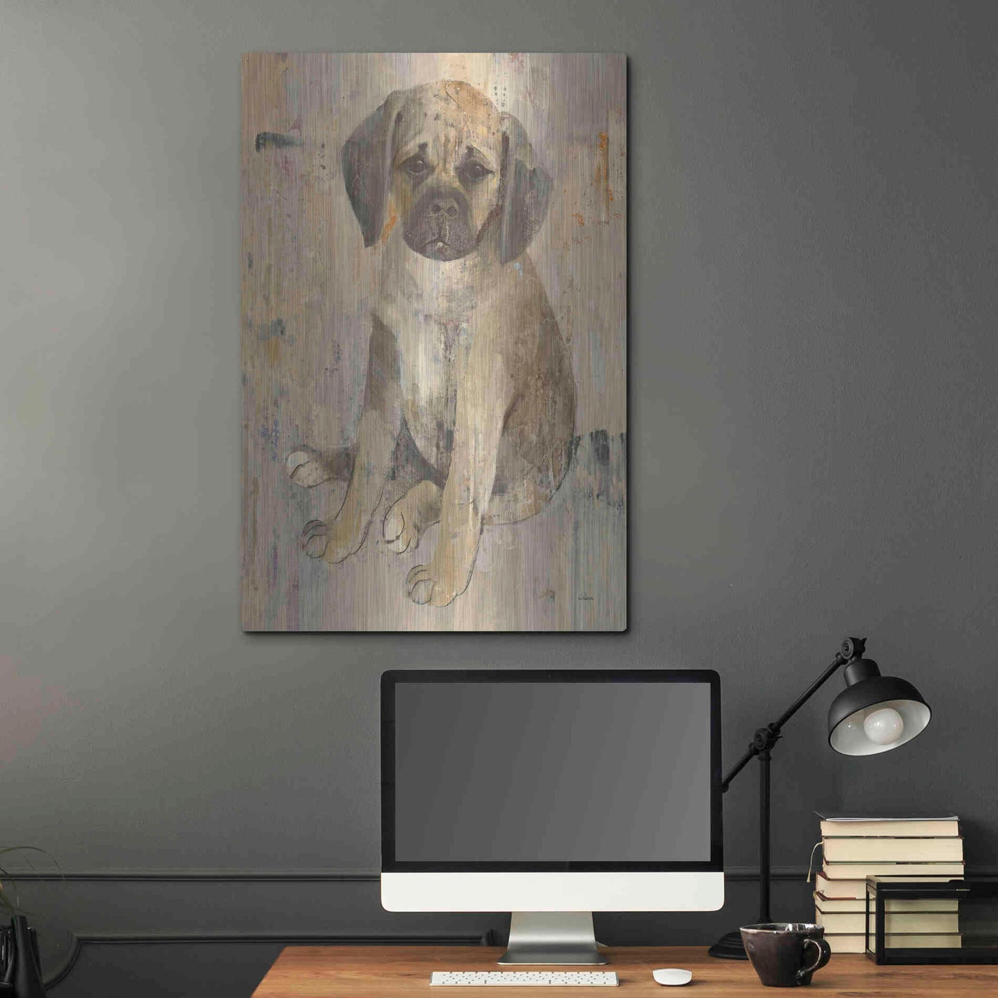 Luxe Metal Art 'Paco v2' by Albena Hristova, Metal Wall Art,24x36