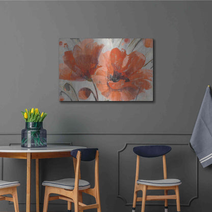 Luxe Metal Art 'Popping' by Albena Hristova, Metal Wall Art,36x24